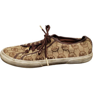 Michael Kors Signature‎ Shoes Brown Rubber Sole Lace Up Round Toe Womens Size 10
